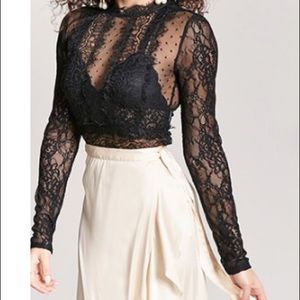 Lace top F21